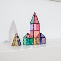 Connetix Magnetische Tegels &ndash; pastel creaties op tafel