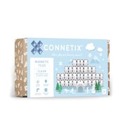 Verpakking Connetix Magnetische Tegels Clear Rectangle Pack 12-delig