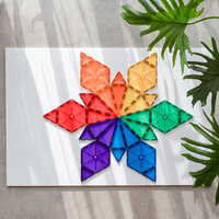 Connetix Magnetische Tegels &ndash; Rainbow Geometry Pack 30-delig hoofdfoto