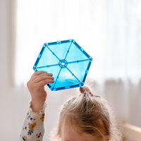 Connetix Magnetische Bouwtegels &ndash; Rainbow Geometry Pack in actie