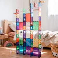 Connetix Magnetische Tegels &ndash; Rainbow Ball Run Pack 92-delig hoofdfoto