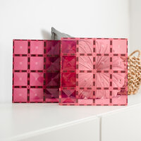 Connetix Magnetische Tegels &ndash; Bodemplaten Pink &amp; Berry 2 stuks hoofdfoto