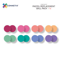 Connetix Magnetische Bouwtegels &ndash; Pastel Ball Pack