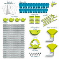 Gecko Run Starter Set Deluxe onderdelen en handleiding