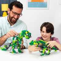 K&rsquo;Nex Dynamic Dinos &ndash; 225-delig detailfoto van bewegend dino-mechanisme