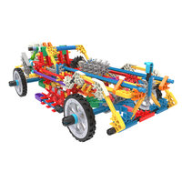 Voertuigmodel gebouwd met K&rsquo;NEx Auto&rsquo;s, Vliegtuigen en Treinen &ndash; 408-delig