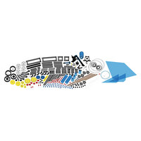 Thames &amp; Kosmos Techniek Lab XL &ndash; detail van tandwielen en onderdelen