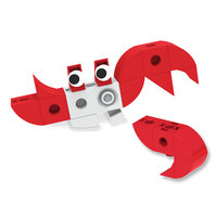 Detailfoto van Wandelende Bouwdiertjes loopmechanisme en bouwonderdelen