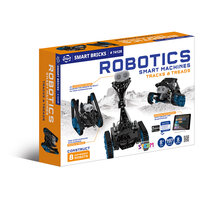 Gigo Toys Robotics Rupsband-Robot verpakking met 297 onderdelen en handleiding