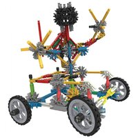 K&rsquo;Nex Imagine Creation 50 modellen voertuig gebouwd met kleurrijke onderdelen en wielen