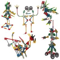 K&rsquo;Nex Imagine Creation 50 modellen voorbeeldmodellen opgebouwd 