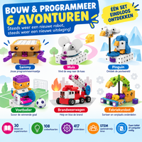 Thames &amp; Kosmos Kids First Coding &amp; Robotics &ndash; zes robots bouwen en programmeren voor kinderen vanaf 4 jaar