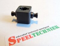 Engino Koppelstuk Donker Grijs 2 aansluitingen 