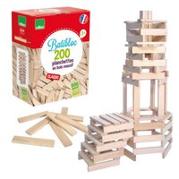 BATiBLOC-classic 200 natuurlijke houten plankjes