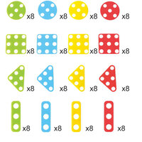 Moza&iuml;ek Constructie set 3D - 181 delen