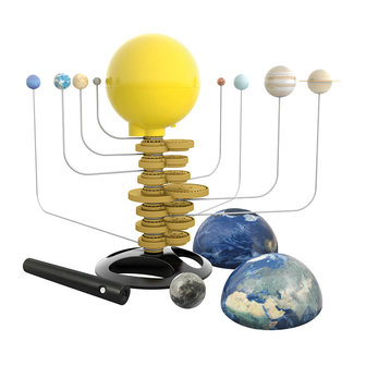 Ons Zonnestelsel Experimenteerset – motorgestuurd