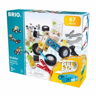 Brio Builder Pull Back Motor 67-delig