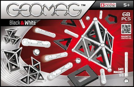 GEOMAG Panels Black&amp;White 68-delig
