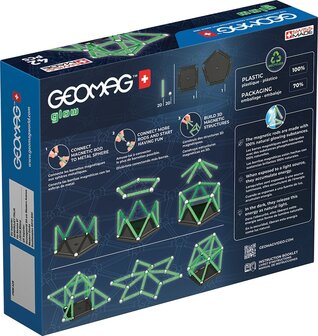 GEOMAG Glow Recycled 42-delig