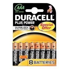 Duracell batterijen Duralock 8-pack AAA