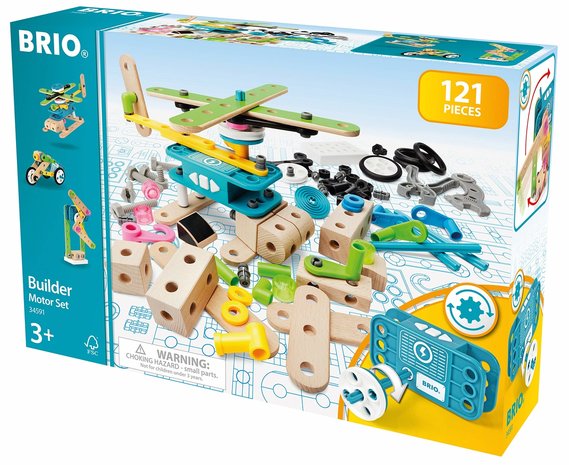 Brio Builder Motor Constructie 121-delig 