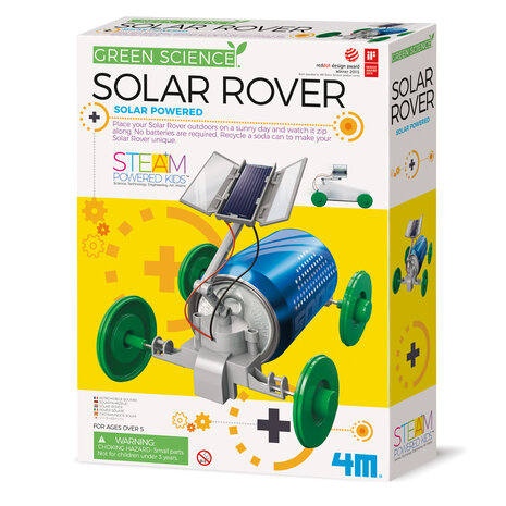 4M Kidzlabs Green Science Solar Rover