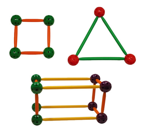 Geometrische Constructie set 330-delig 