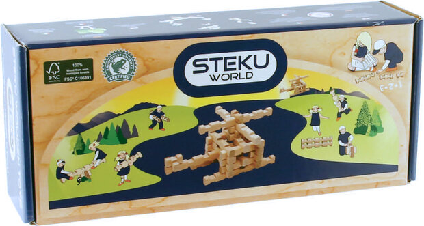 STEKUworld Blauw 40