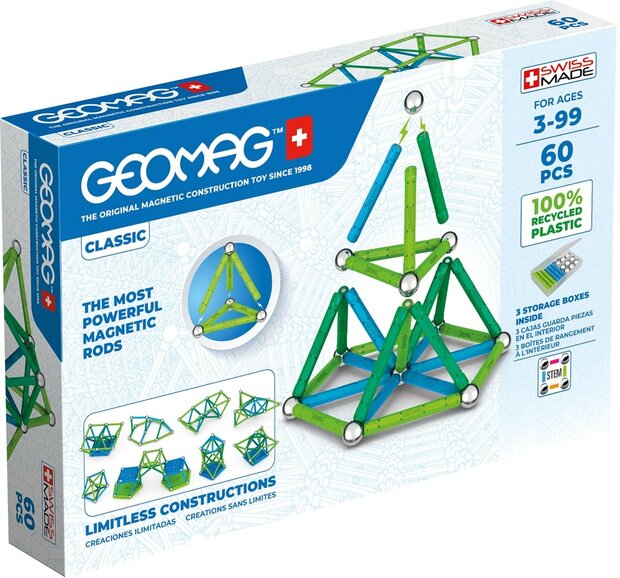 GEOMAG Classic Green Line 60-delig