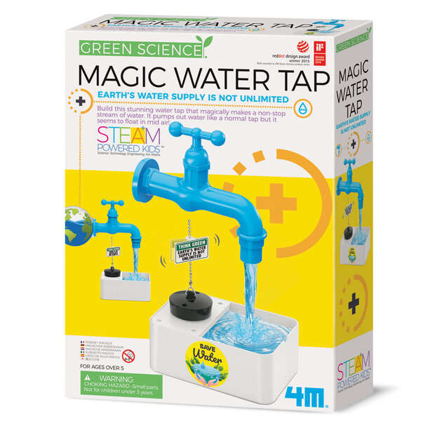 4M Kidzlabs Green Science Magische Waterkraan
