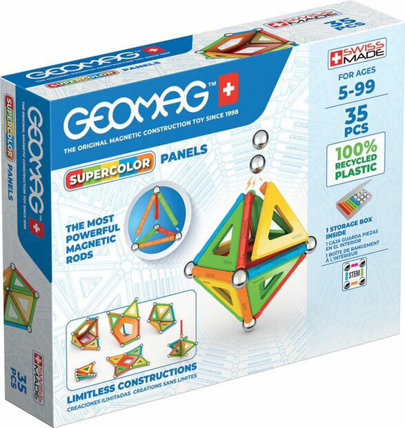 GEOMAG Super Color Recycled 35-delig