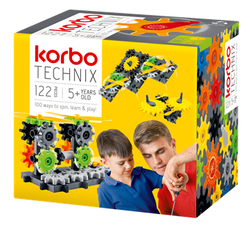 Techniek Tandwielen 122-delig - Korbo Tweede kans 