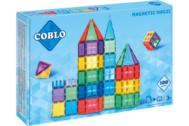Coblo Magnetische Tegels Classic 100-delig