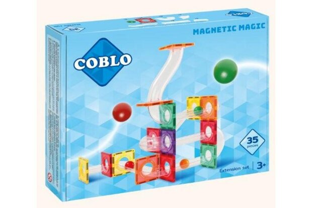 Coblo Knikkerbaan Classic Uitbreiding 35-delig