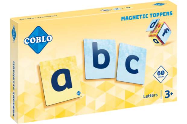 Coblo Toppers Letters &ndash; 60 stuks