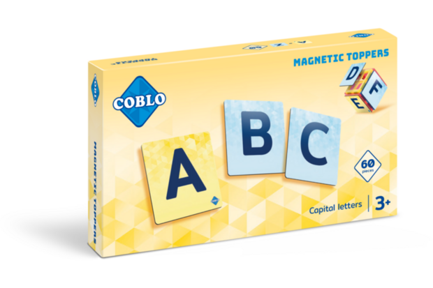 Coblo Toppers Hoofdletters &ndash; 60 stuks