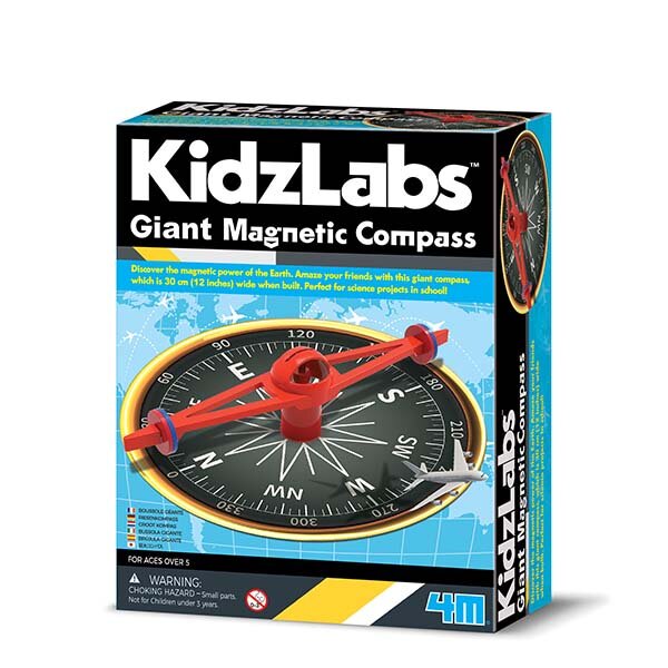 4M Kidzlabs Magnetisch Reuze Kompas