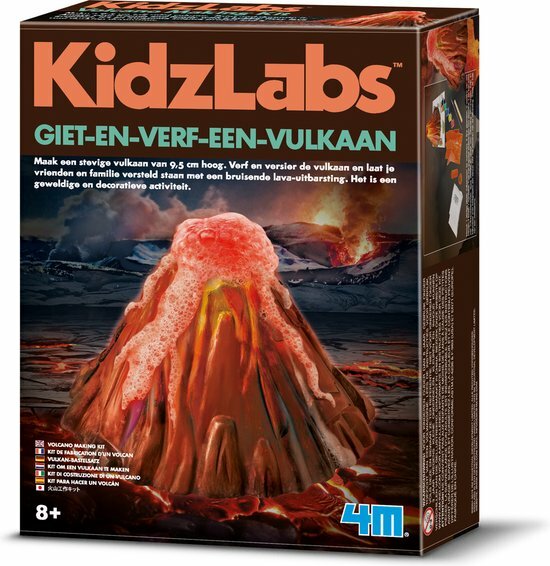 4M Kidzlabs Vulkaan Knutselpakket