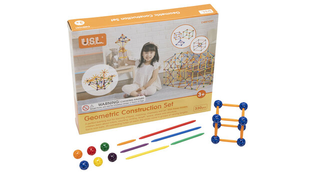Geometrische Constructie set 330-delig 