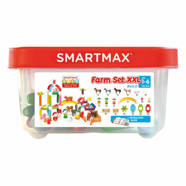 SmartMax Farm Set XXL complete boerderijset met 116 onderdelen