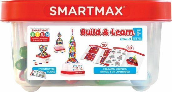 SmartMax Build &amp; Learn complete bouwset met 100 onderdelen