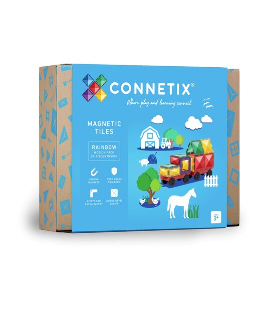 Connetix Magnetische Rainbow Motion Pack 24-delig