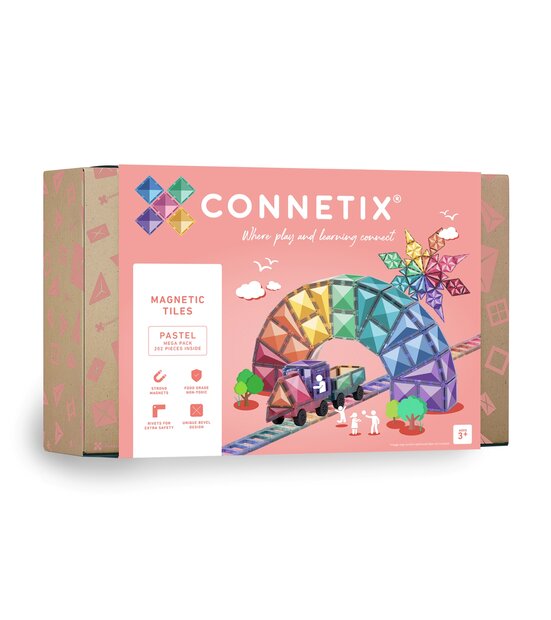 Verpakking Connetix Magnetische Tegels &ndash; Pastel Mega Pack