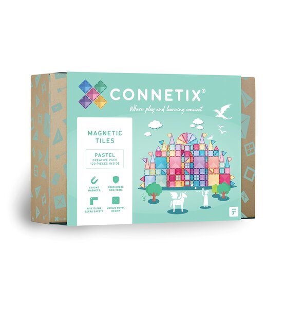 Verpakking Connetix Magnetische Tegels &ndash; Pastel Creative Pack