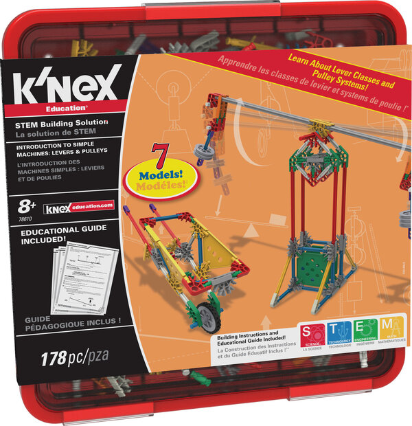KNEX Educatie  Machine Hefbomen en Katrollen 178 delig