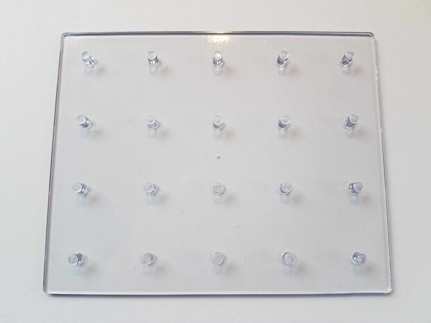 Spektro Grondplaat 14 cm X 11 cm Transparant