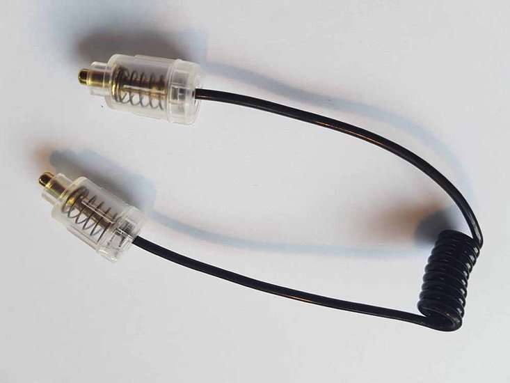 Gigo 7050-W85-5DB Stroomkabel zwart met plug