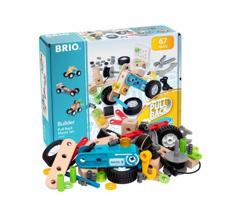 Brio Builder Pull Back Motor 67-delig