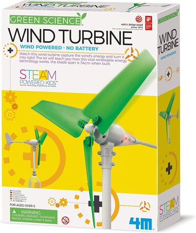 4M Kidzlabs Green Science Windturbine