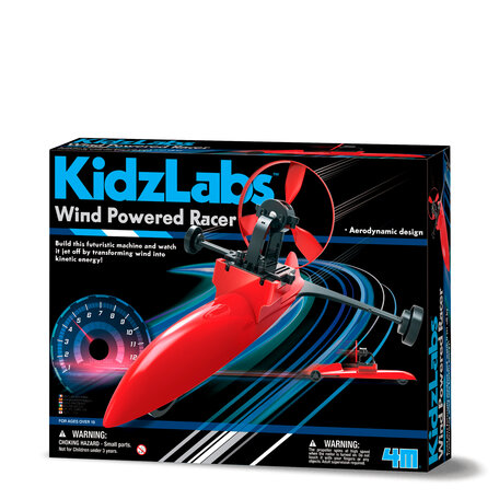 4M Kidzlabs Racer op Windenergie